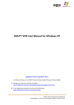 KMUTT WiFi User Manual for Windows XP