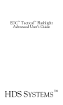 EDC Tactical Flashlight Advanced User`s Guide