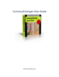 CurrencyXchanger User Guide