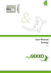 User Manual Energy
