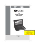 AudioVox D7021 User Manual