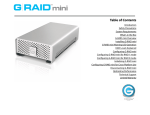 G-RAID mini User Manual