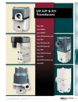 I/P, E/P & P/I Transducers