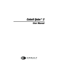 Cobalt Qube 2 User Manual