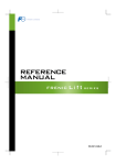 Lift Reference Manual
