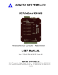 SCADALink 900-MB RTU / Radio Modem Manual Version 260 Issue