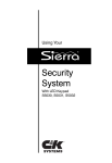 Sierra S5030 LED Keypad End User Manual