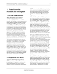 1. Pulse Controller Function and Description
