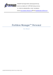 Partition Manager™ Personal