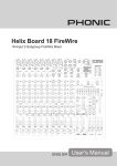 User`s Manual Helix Board 18 FireWire
