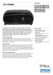 EH-TW6600 - Projektor System AB