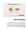 bernina embroidery software v7.0 release notes