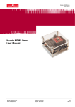 MFIDemo User Manual - Mouser Electronics
