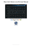 Blue Cat`s Stereo Liny EQ User Manual
