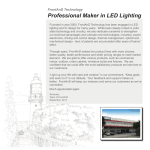 Professional Maker in LED Lighting