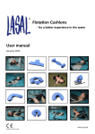 Flotation Cushions User manual
