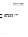 (NS4750-24S-4T-4X) User Manual