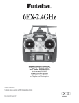 Futaba 6EX 2.4 GHz Manual