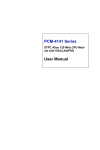 PCM-4141 Series User Manual