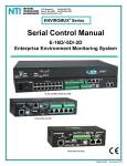 Serial Control Manual - Network Technologies