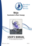 USER`S MANUAL Mojo - Specialised Orthotic Services