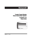 Tuxedo Touch Series Home Automation System Installation and