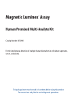 Magnetic Luminex Screening Assay Human