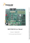 MPC5510EVB User Manual