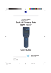 auroraDuet Basic & Primary Rate ISDN Tester User Guide