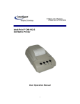Intell-Print™ OM-192-S Dot Matrix Printer User Operation Manual