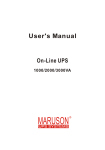 User`s Manual - MARUSON Technology Spanish