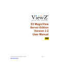S3 MagicView Server Edition Version 3.2 User Manual
