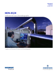 MON 20/20 Software for Gas Chromatographs User Manual