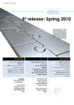 E2 release: Spring 2010
