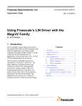 AN5122, Using Freescale`s LIN Driver with the MagniV Family