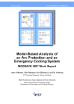 Model-Based Analysis of an Arc Protection and an Emergency