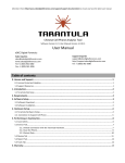 121011 Tarantula User Manual