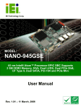 NANO-945GSE User Manual