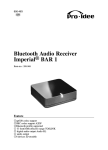 Bluetooth Audio Receiver Imperial BAR 1 - Pro-Idee