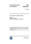 INTERNATIONAL STANDARD IEC 61000-6-2