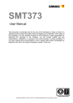 SMT373 user manual - Sundance Multiprocessor Technology Ltd.