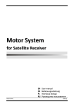 Motor System for Satellite Receiver