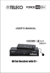 HD Sat Receiver with CI +