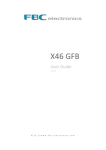 X46 GFB B - FBC electronics