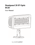 Ilumipanel 28 IP Optic RGB User Manual Rev. 6