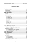 Table of Contents