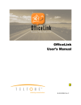 OfficeLink User`s Manual