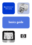 HP Photosmart 240 Series Basics Guide