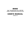 IB980 USER`S MANUAL