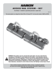 Access Rail Manual - 2010 to present